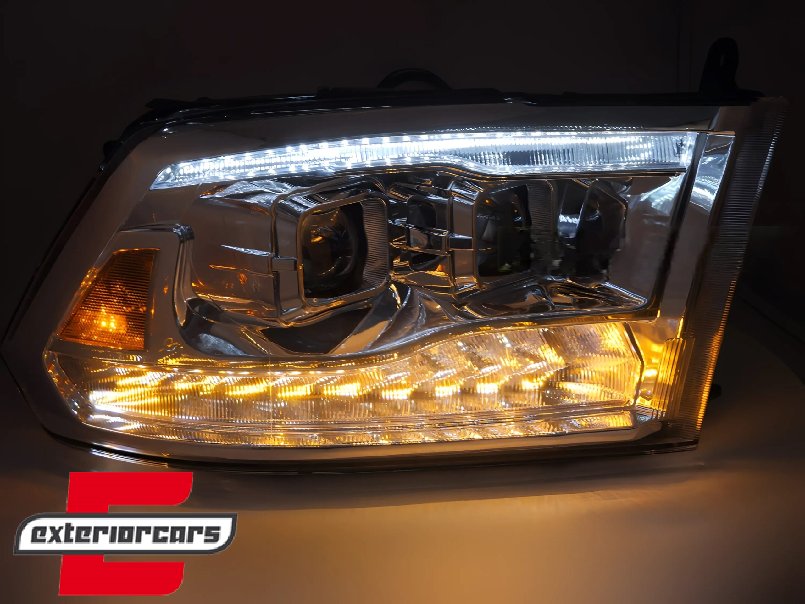 Prednja svjetla LED žmigavci (chrome) / DODGE RAM (2009-2018) - Slika 4