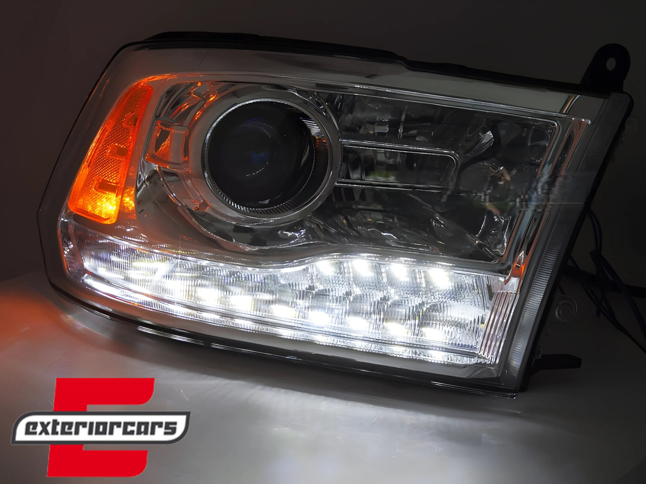 Prednja svjetla LED žmigavci (chrome) / DODGE RAM (2009-2018) - Slika 3