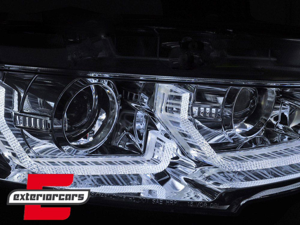 Full LED prednja svjetla TruDRL SEQ žmigavci (chrome) / Honda Civic Mk10 (2016-2021) Limuzina & Hatchback - Slika 4