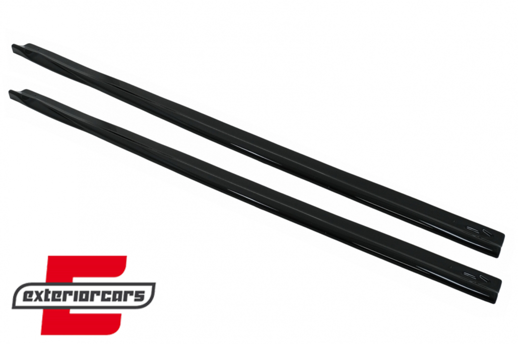Nastavci pragova (piano crna) / Mercedes A-klasa W176 Sport Line A45 Hatchback (2012-2018) - Slika 2