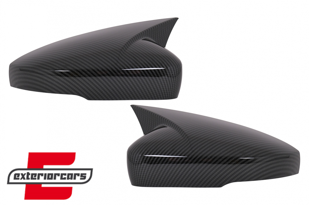 Poklopci retrovizora (karbon look) / VW Polo 6R 6C MK5 (2009-2017) Up! Hatchback (09.2016-2019)