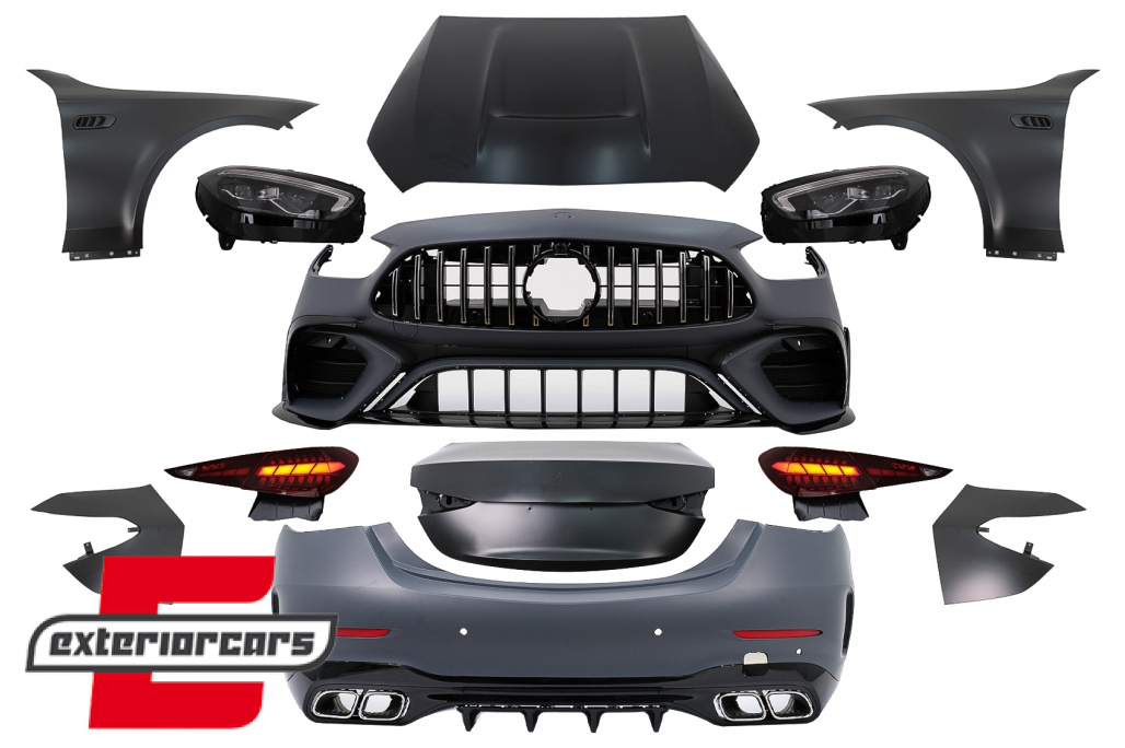 Bodykit za nadogradnju u C klasa W206 C63 AMG dizajn / Mercedes C-klasa W205 (2014-2018)