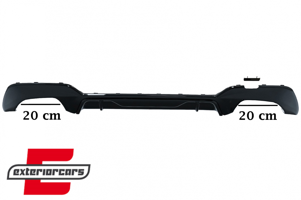 Difuzor zraka M340i dizajn (piano crna) / BMW serije 3 G20 G28 limuzina G21 karavan (2018-2022) - Slika 6