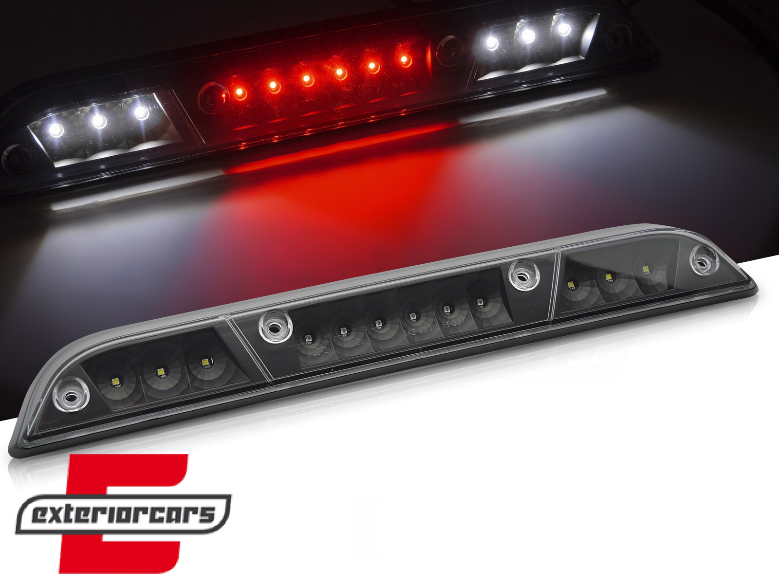 LED treće kočiono svjetlo sa svjetlom za vožnju unatrag (crna) / Ford F150 (2015-2020)