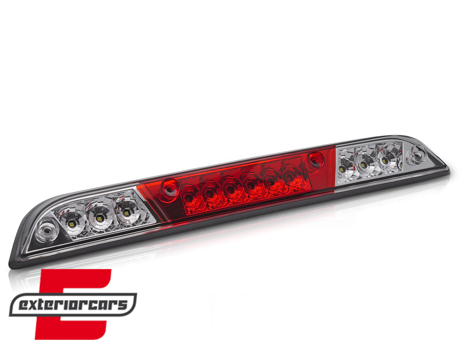 LED treće kočiono svjetlo sa svjetlom za vožnju unatrag (crvena/kristal) / Ford F150 (2015-2020) - Slika 2