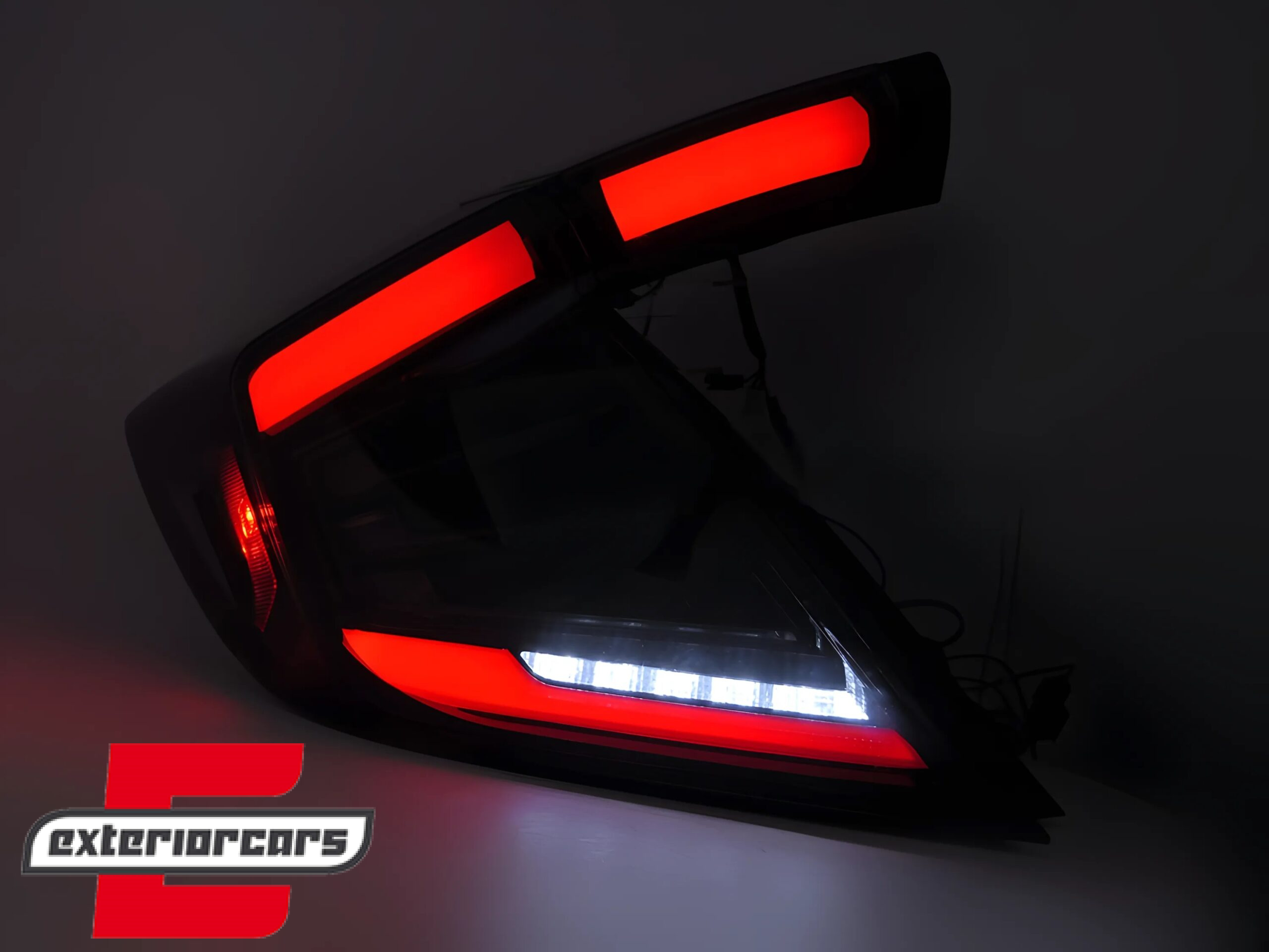 Full LED stražnja svjetla SEQ žmigavci (smoke) / Honda Civic Mk10 (2016-2021) Hatchback - Slika 6