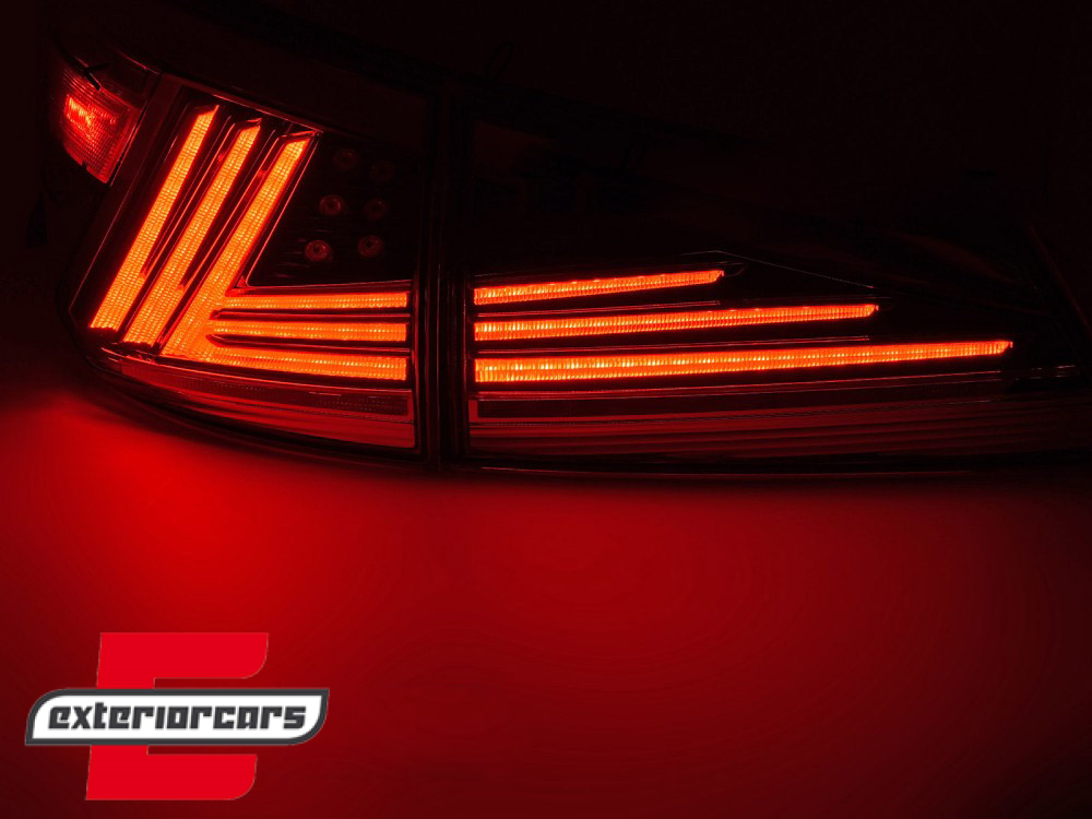 Full LED stražnja svjetla SEQ žmigavci (smoke) / Lexus IS XE20 (2006-2012) - Slika 3