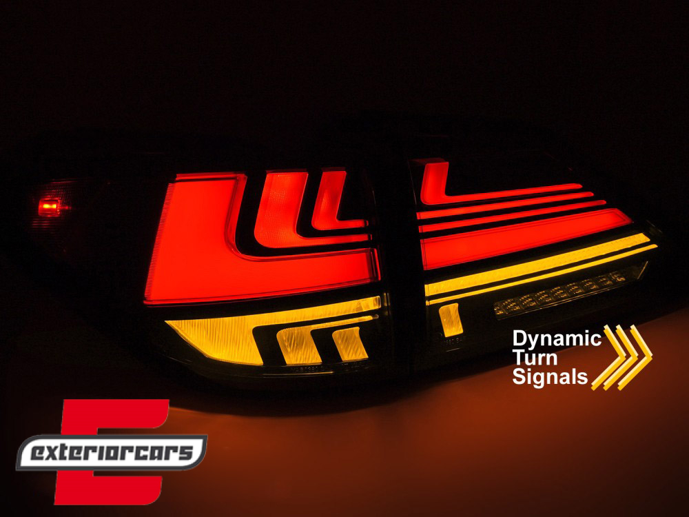 Full LED stražnja svjetla SEQ žmigavci (smoke) / Lexus RX III AL10 (2009-2012) - Slika 4