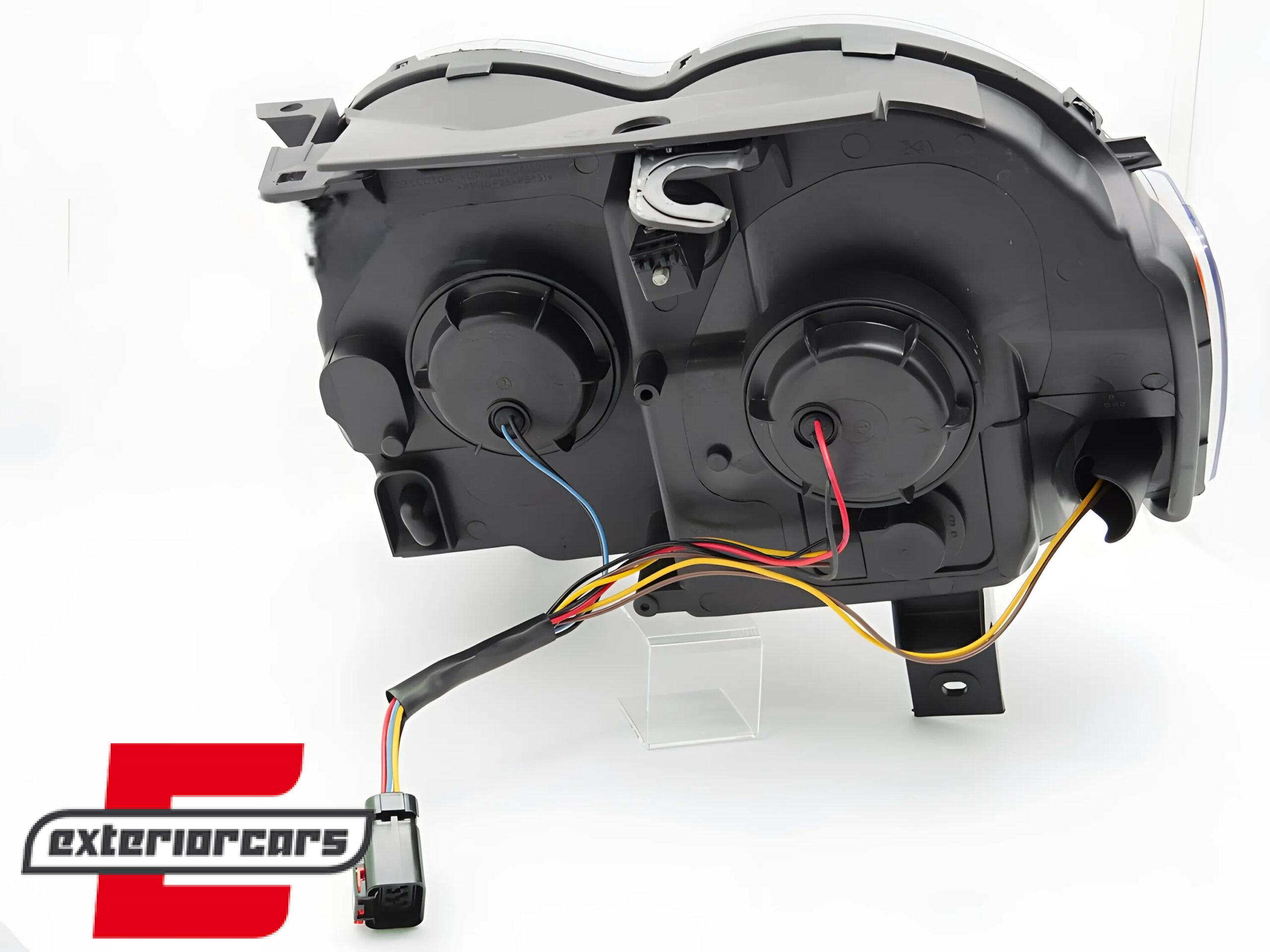 Prednja svjetla LED DRL SEQ žmigavci (crna) / Jeep Grand Cherokee WK (2005-2008) - Slika 5