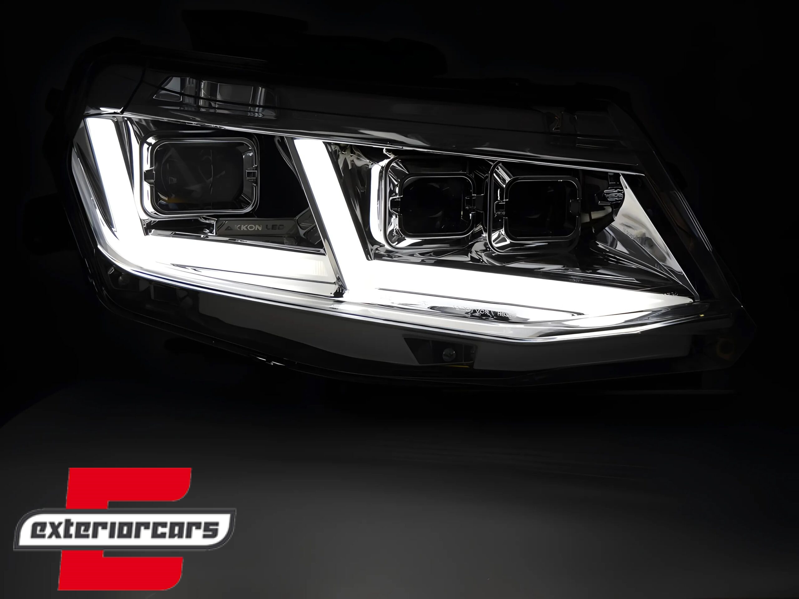 Full LED prednja svjetla SEQ žmigavci (chrome) / Chevrolet Camaro (2016-2018) - Slika 3