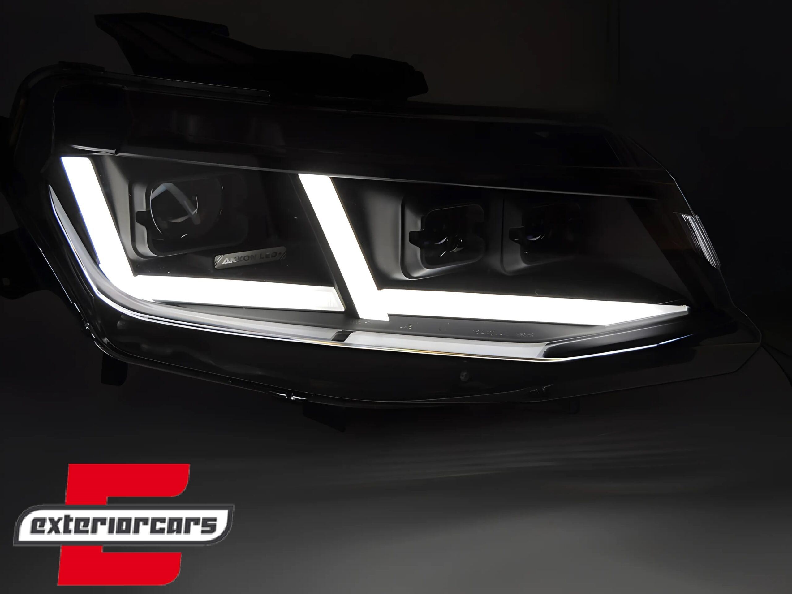 Full LED prednja svjetla SEQ žmigavci (crna) / Chevrolet Camaro (2016-2018) - Slika 3
