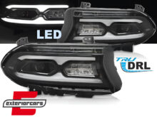 Full LED prednja svjetla TruDRL (crna) / Dodge Charger (2014-2023)