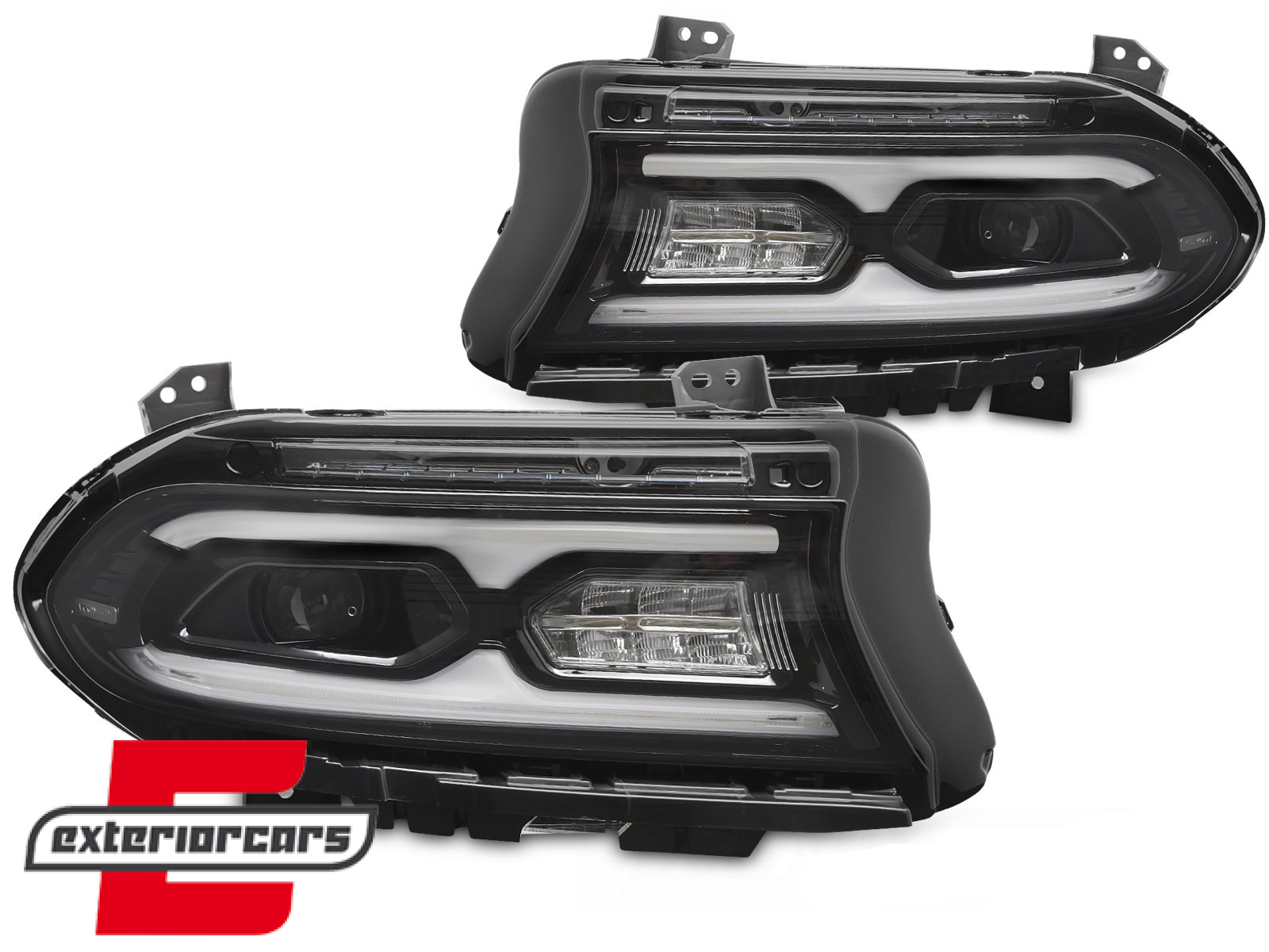 Full LED prednja svjetla TruDRL (crna) / Dodge Charger (2014-2023) - Slika 2