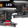 Full LED prednja svjetla TruDRL dizajn (crna) / FORD F150 Mk13 Facelift (2017-2020)