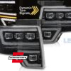 Full LED prednja svjetla SEQ žmigavci (crna) / FORD F150 MK12 (2008-2014)