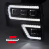 Full LED prednja svjetla SEQ žmigavci (crna) / FORD F150 MK12 (2008-2014) - Slika 3