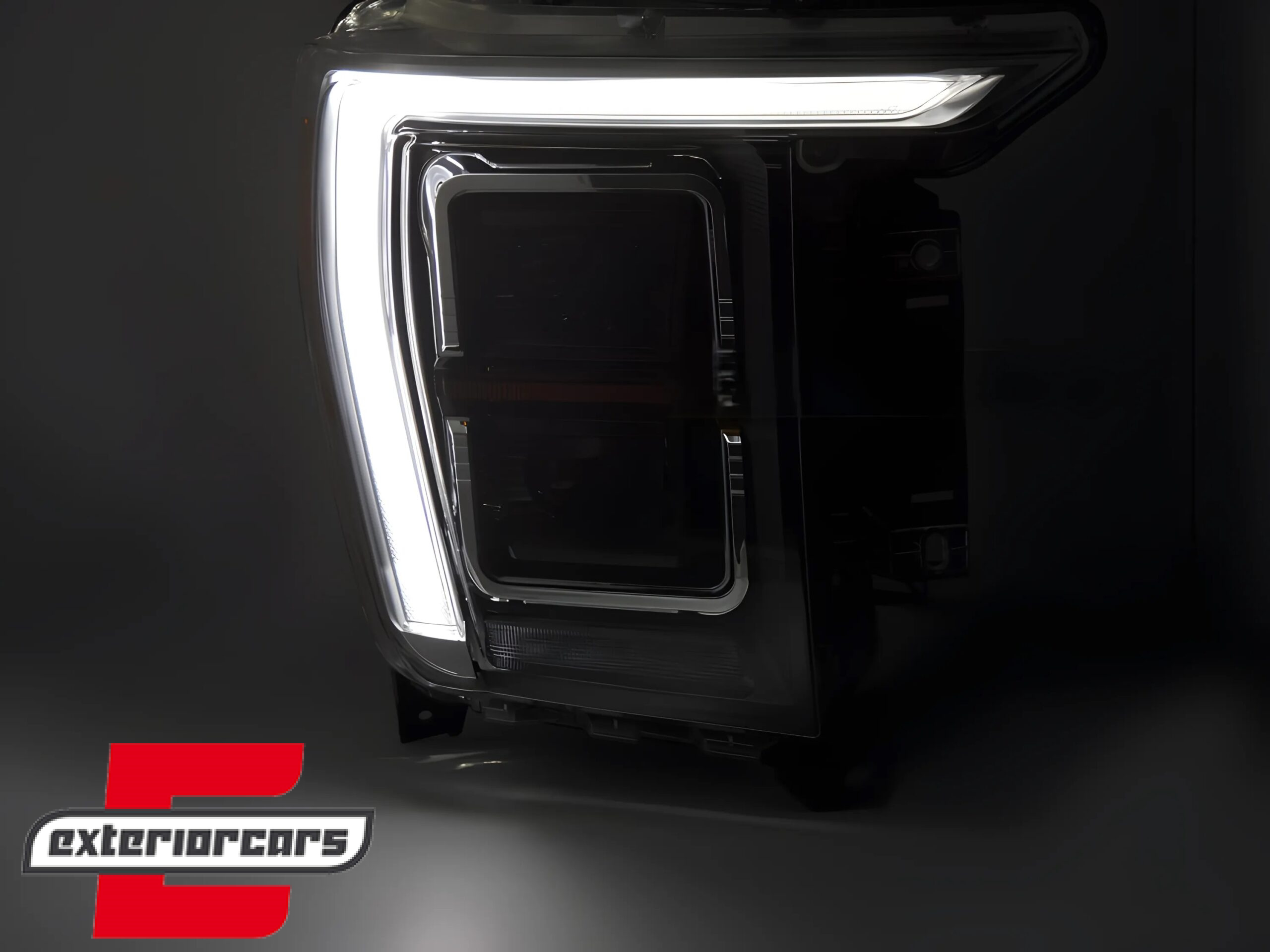 Full LED prednja svjetla TruDRL dizajn (crna) / FORD F150 Mk14 (2020-2023) - Slika 3