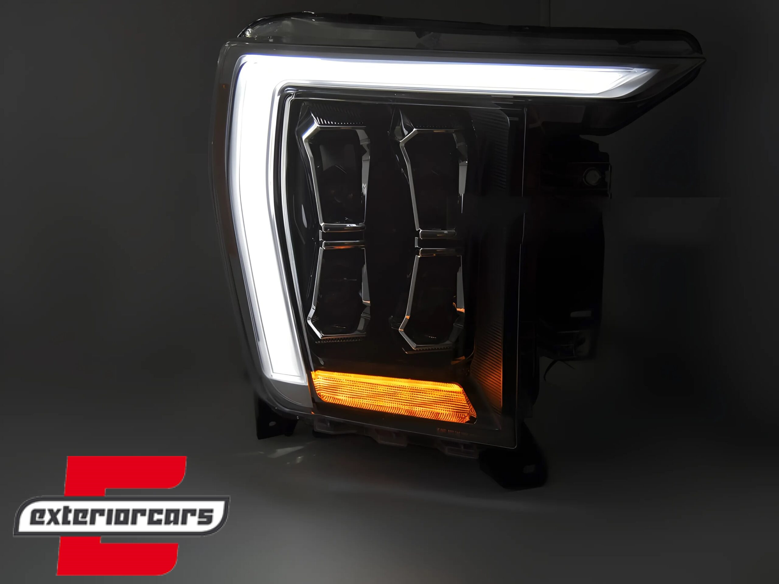 Full LED prednja svjetla TruDRL dizajn (crna) / FORD F150 Mk14 (2020-2023) - Slika 4