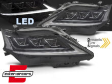 Full LED prednja svjetla SEQ žmigavci (crna) / Lexus RX III AL10 Facelift (2012-2015)