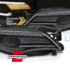 Full LED prednja svjetla SEQ žmigavci (crna) Subaru WRX (2008-2014)