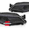 Full LED prednja svjetla SEQ žmigavci (crna) Subaru WRX (2008-2014) - Slika 2