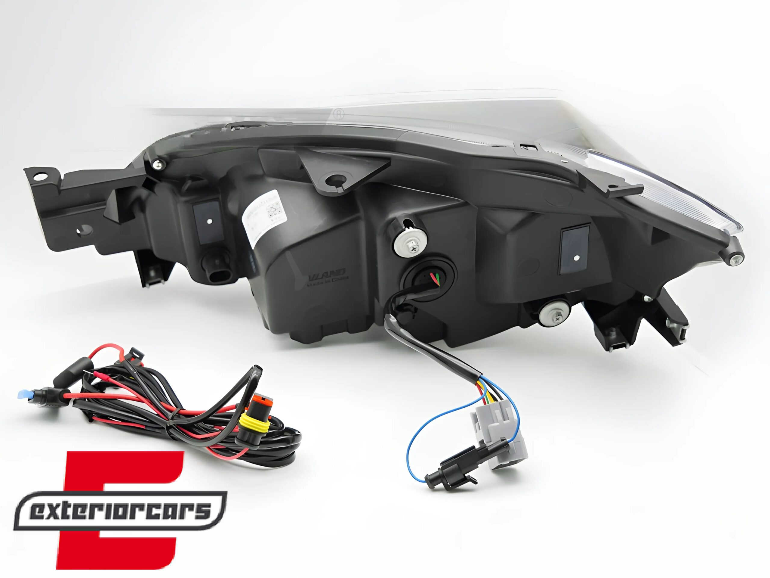 Full LED prednja svjetla SEQ žmigavci (crna) Subaru WRX (2008-2014) - Slika 5