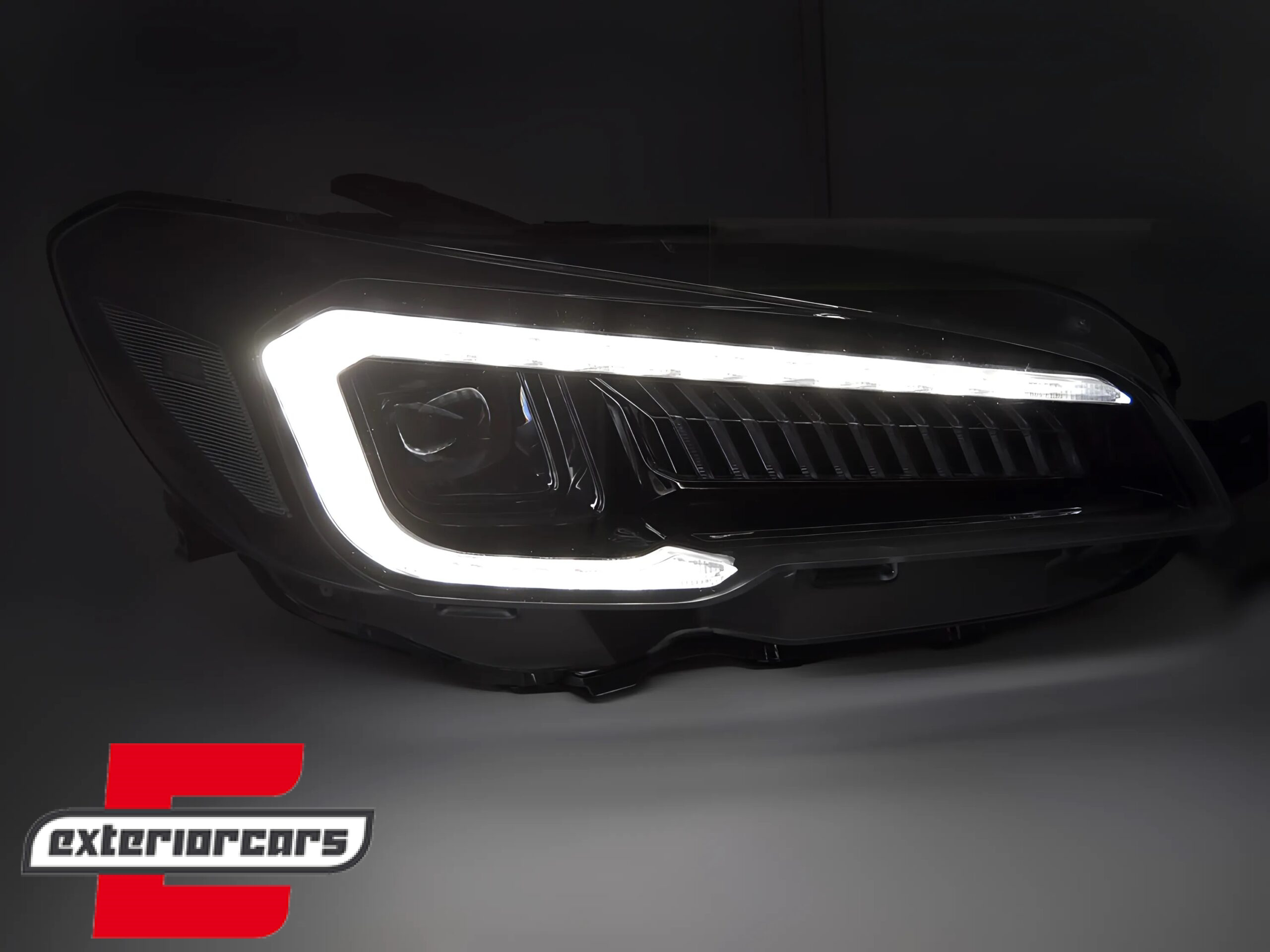 Full LED prednja svjetla SEQ žmigavci (crna) / Subaru WRX (2014-2021) - Slika 3