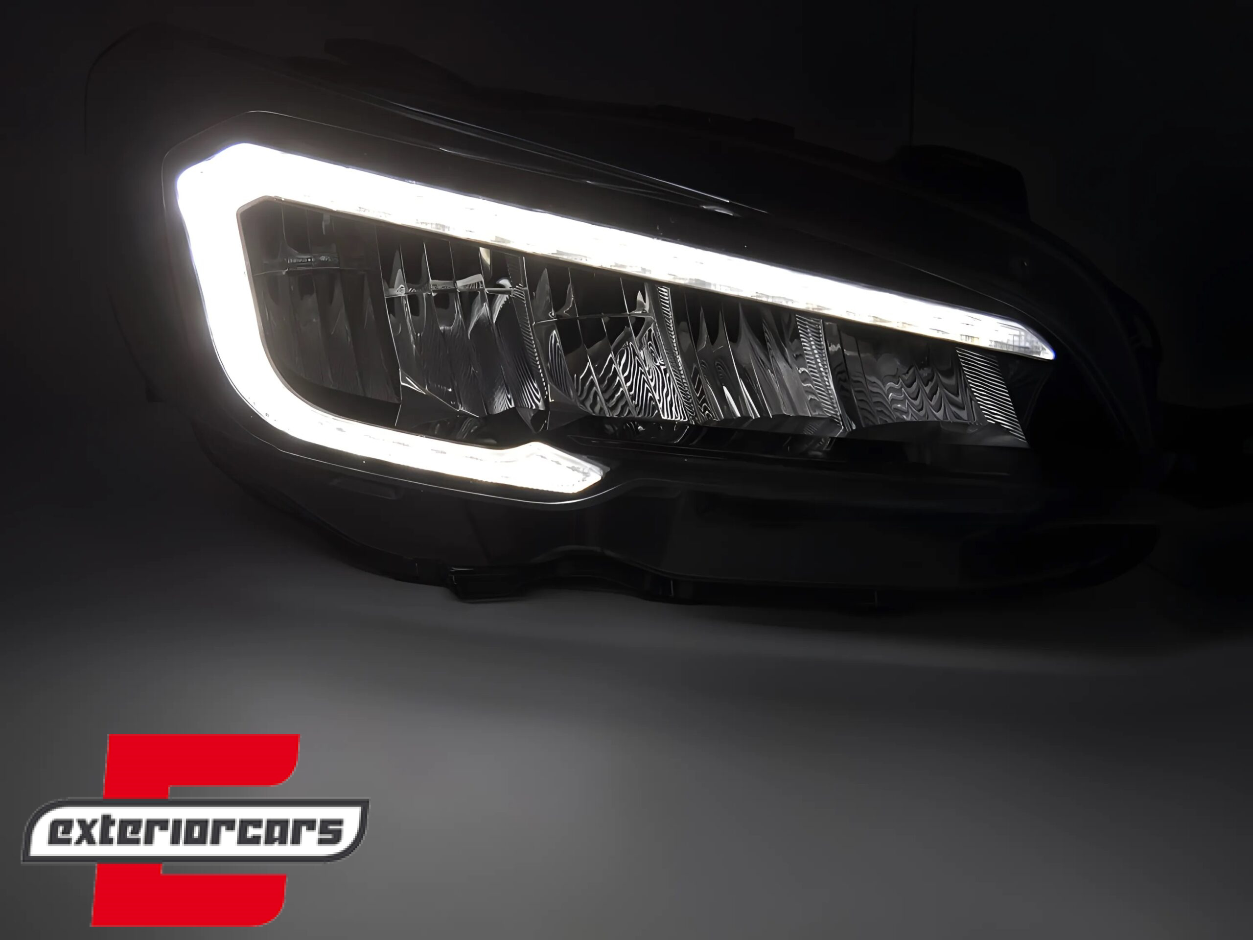 Full LED prednja svjetla SEQ žmigavci (crna) / Subaru WRX (2014-2021) - Slika 3