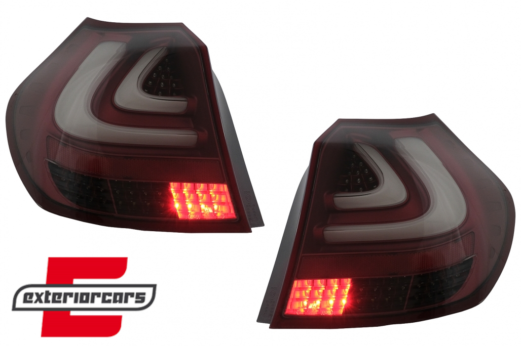 Full LED stražnja svjetla LedBar dizajn (crvena) / BMW serije 1 E81 E87 (2004-08.2007) - Slika 10