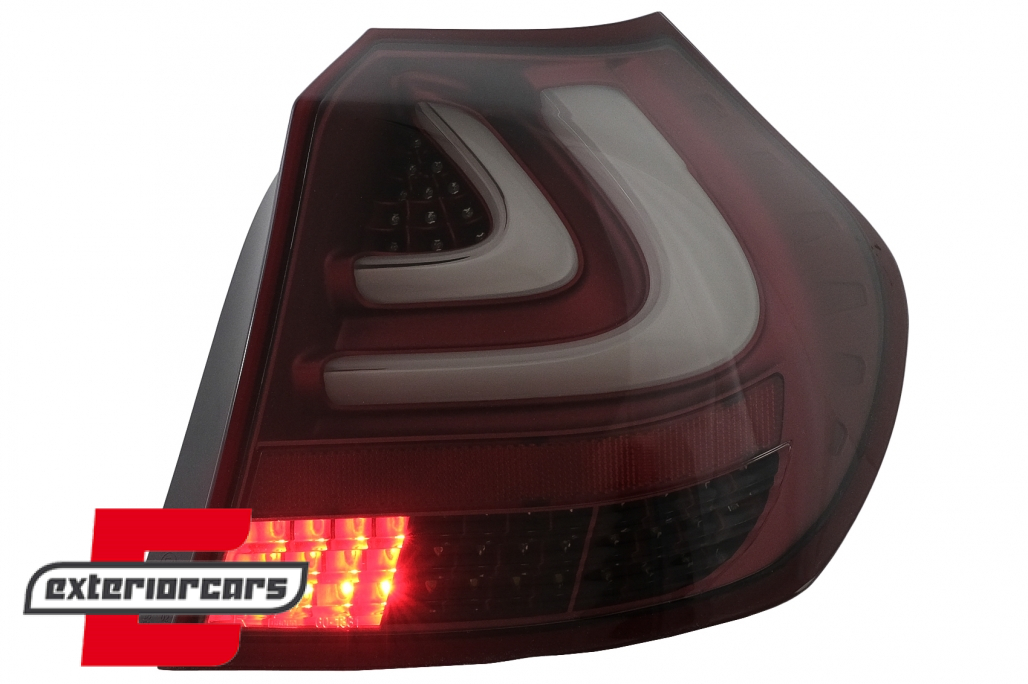 Full LED stražnja svjetla LedBar dizajn (crvena) / BMW serije 1 E81 E87 (2004-08.2007) - Slika 11
