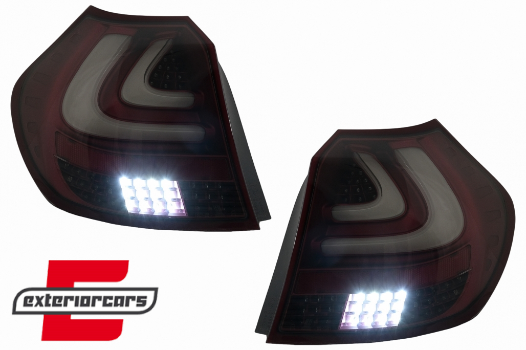Full LED stražnja svjetla LedBar dizajn (crvena) / BMW serije 1 E81 E87 (2004-08.2007) - Slika 13