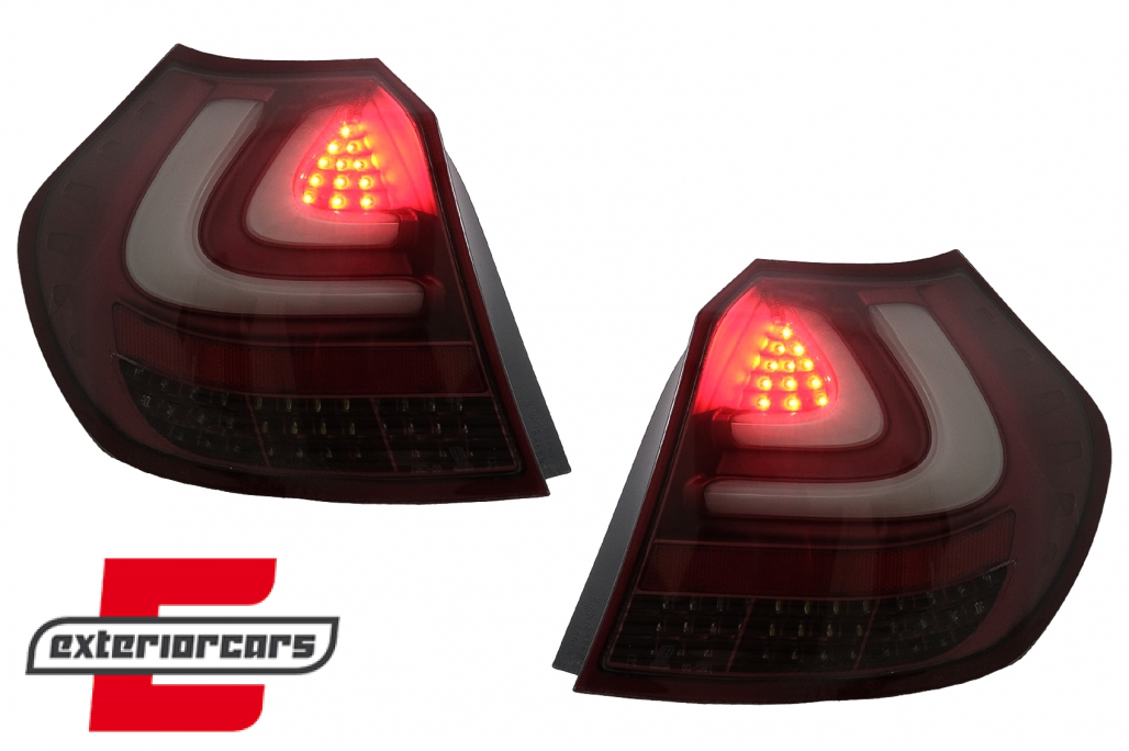 Full LED stražnja svjetla LedBar dizajn (crvena) / BMW serije 1 E81 E87 (2004-08.2007) - Slika 5