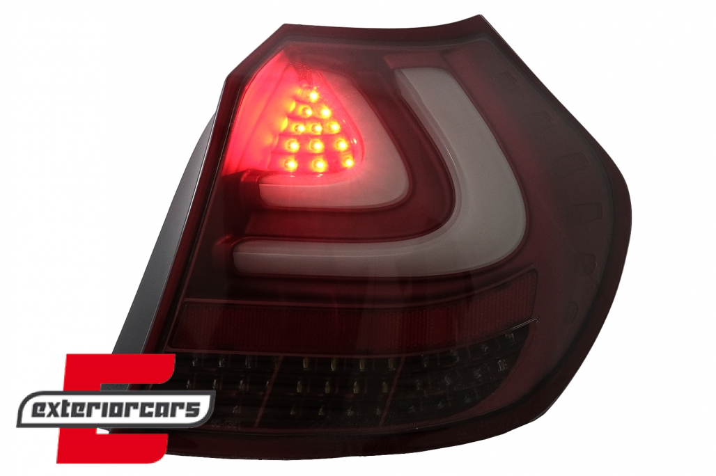 Full LED stražnja svjetla LedBar dizajn (crvena) / BMW serije 1 E81 E87 (2004-08.2007) - Slika 6