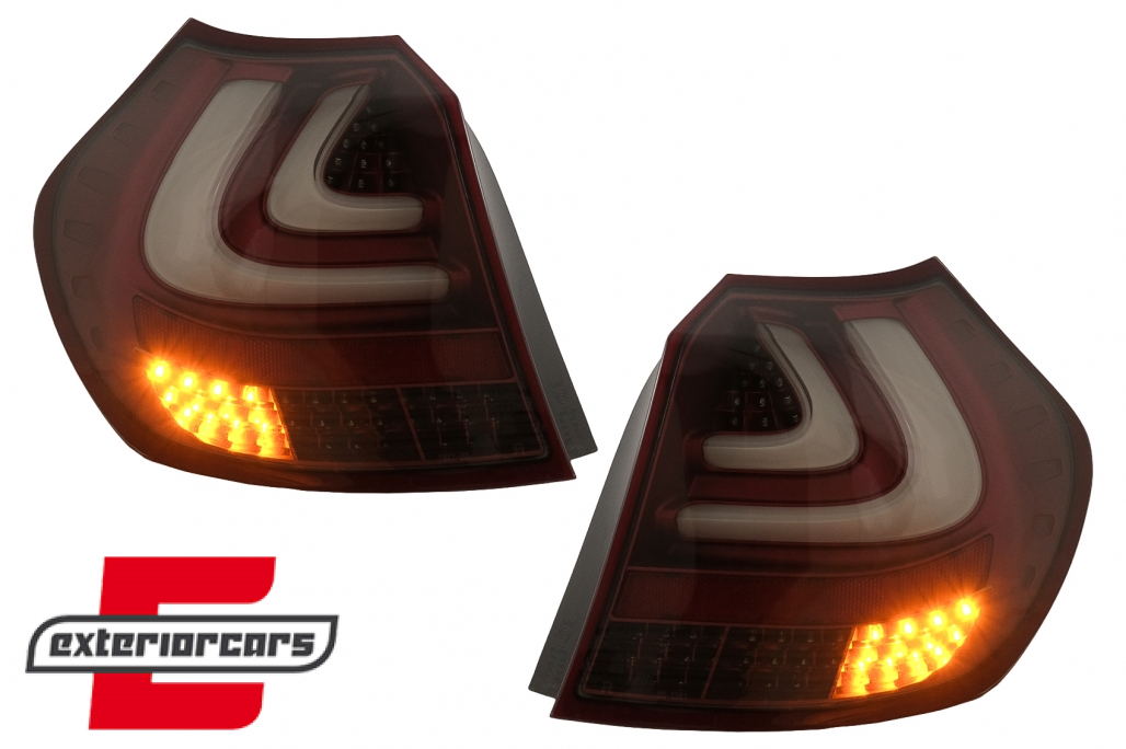Full LED stražnja svjetla LedBar dizajn (crvena) / BMW serije 1 E81 E87 (2004-08.2007) - Slika 7