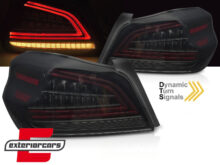Full LED stražnja svjetla SEQ žmigavci (smoke) / Subaru WRX (2014-2021)