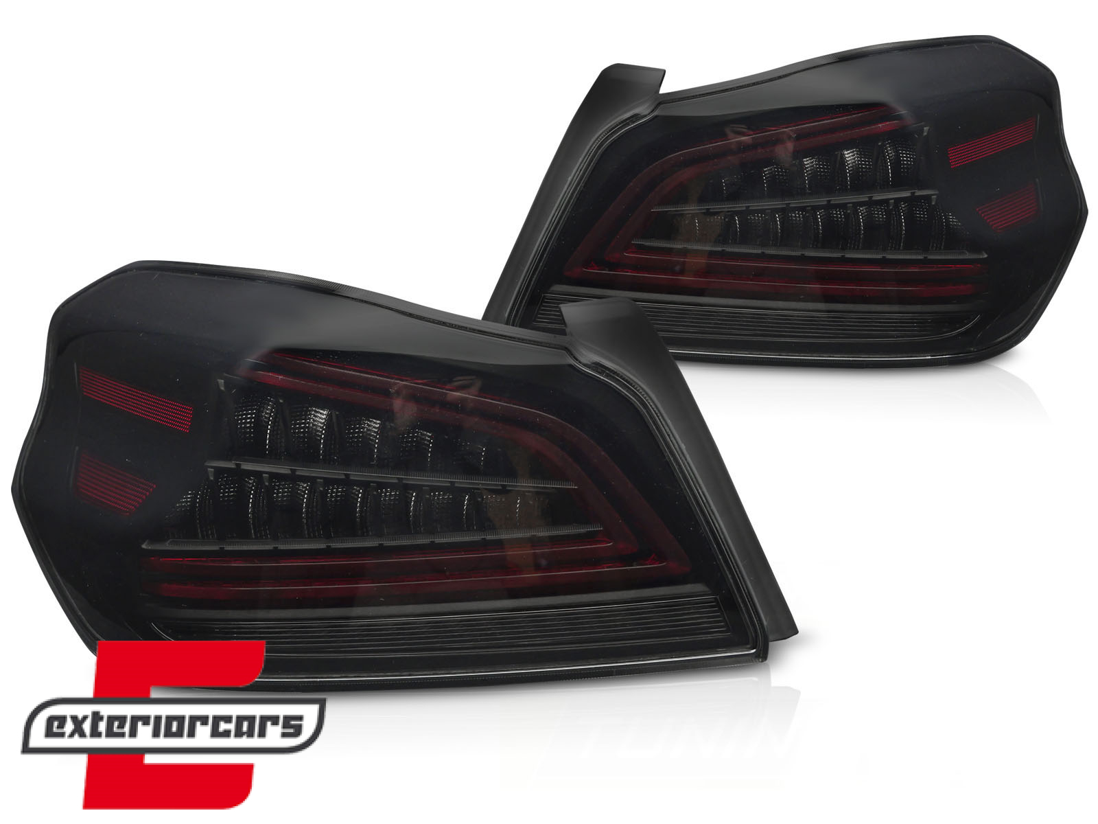 Full LED stražnja svjetla SEQ žmigavci (smoke) / Subaru WRX (2014-2021) - Slika 2