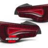 OLED Full LED stražnja svjetla SEQ žmigavci (crvena) / Toyota GT86 (2012-2021) - Slika 2