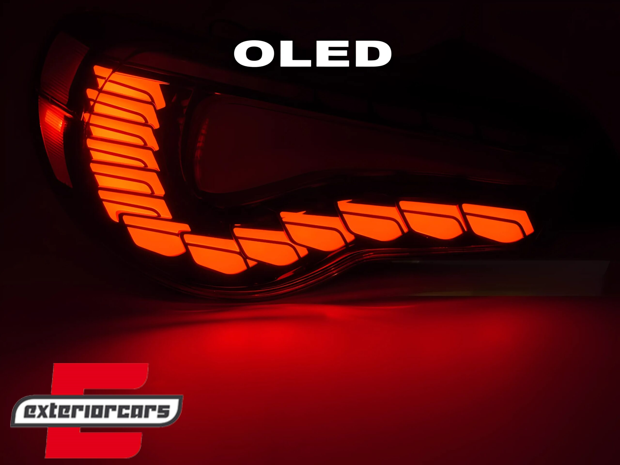 OLED Full LED stražnja svjetla SEQ žmigavci (crvena) / Toyota GT86 (2012-2021) - Slika 3