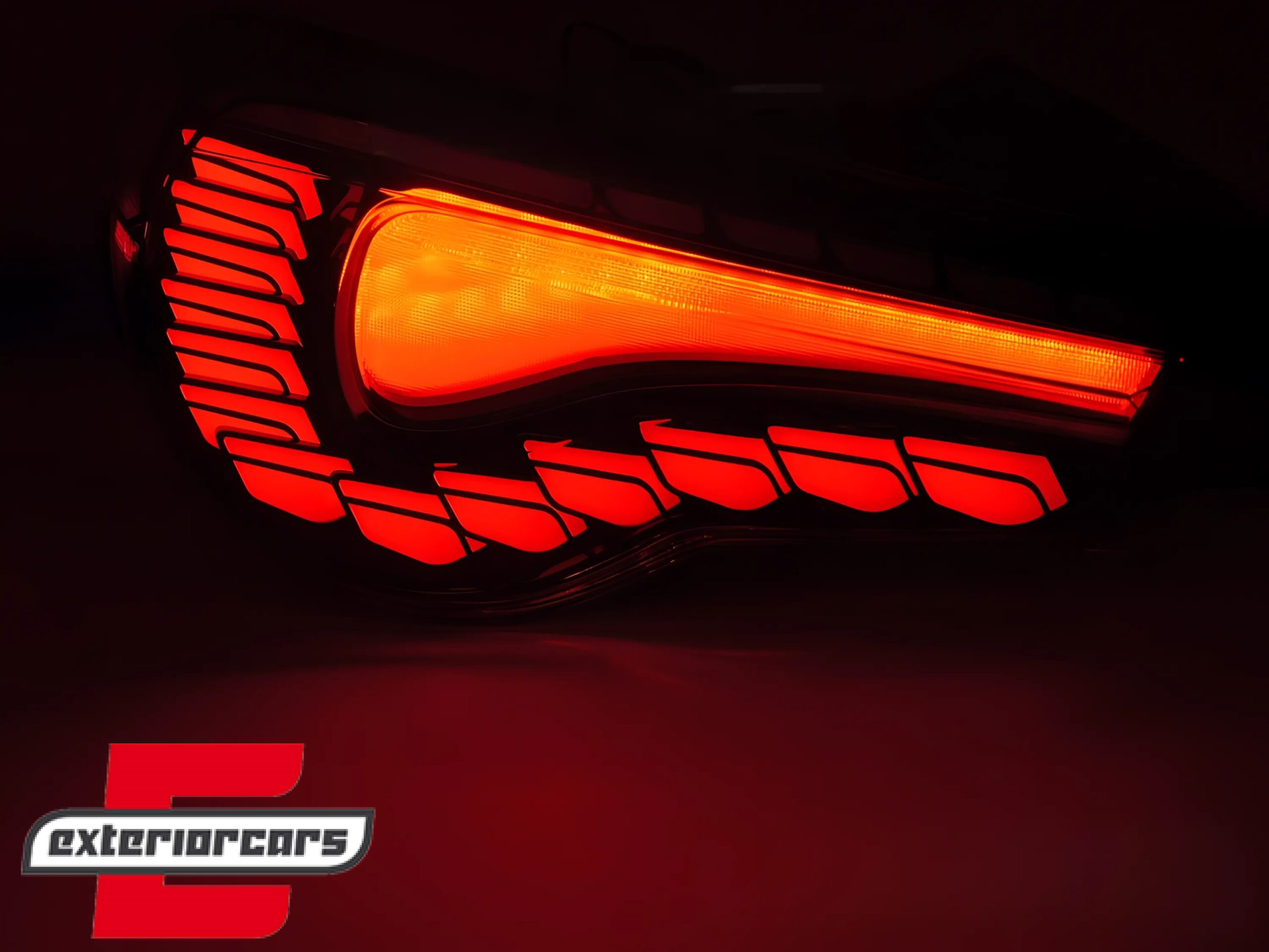 OLED Full LED stražnja svjetla SEQ žmigavci (crvena) / Toyota GT86 (2012-2021) - Slika 6