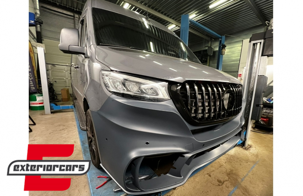 Prednji branik GT dizajn / Mercedes Sprinter W907 W910 (2019-2024) - Slika 11