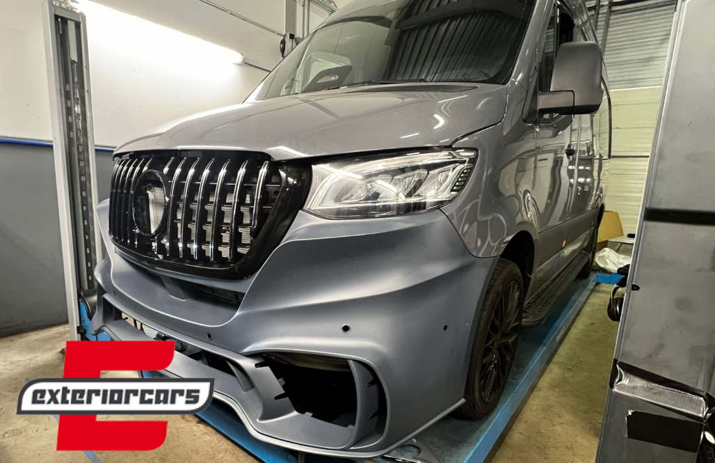 Prednji branik GT dizajn / Mercedes Sprinter W907 W910 (2019-2024) - Slika 12