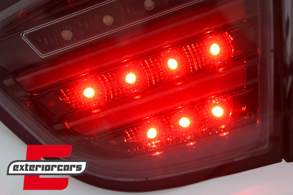Full LED stražnja svjetla SEQ žmigavci (crna) / BMW serije 3 E90 LCI (2008-2011) limuzina - Slika 11