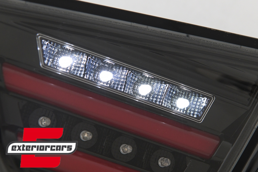 Full LED stražnja svjetla SEQ žmigavci (crna) / BMW serije 3 E90 LCI (2008-2011) limuzina - Slika 8