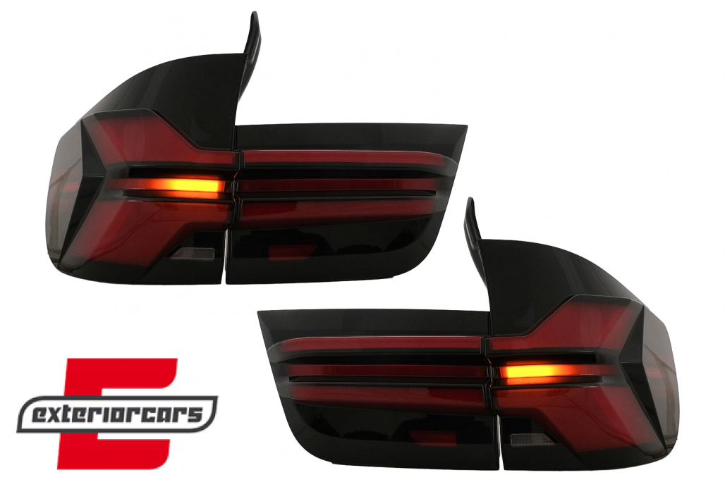Full LED stražnja svjetla SEQ žmigavci G05 LCI dizajn / BMW X5 E70 LCI (2010-2013) - Slika 11