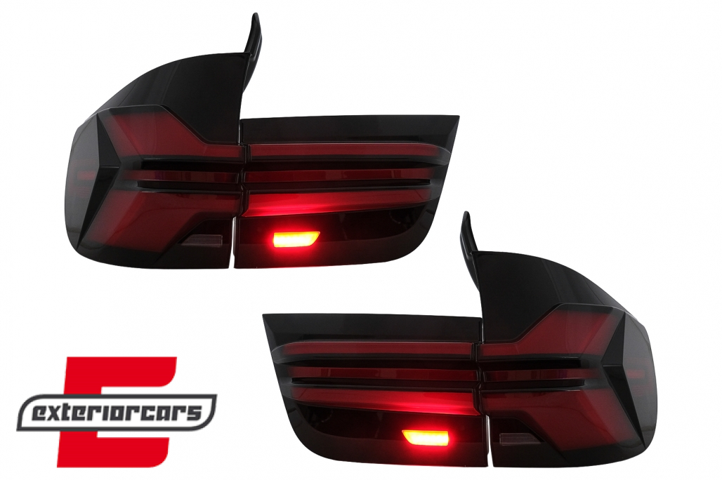 Full LED stražnja svjetla SEQ žmigavci G05 LCI dizajn / BMW X5 E70 LCI (2010-2013) - Slika 6