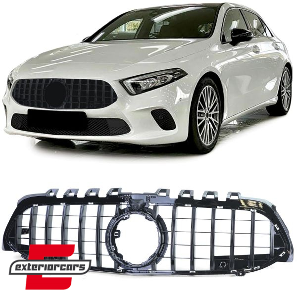 Prednja maska GT-R Panamericana dizajn (piano crna) / Mercedes A-klasa W177 Hatchback V177 Limuzina (04.2018-12.2022) - Slika 8
