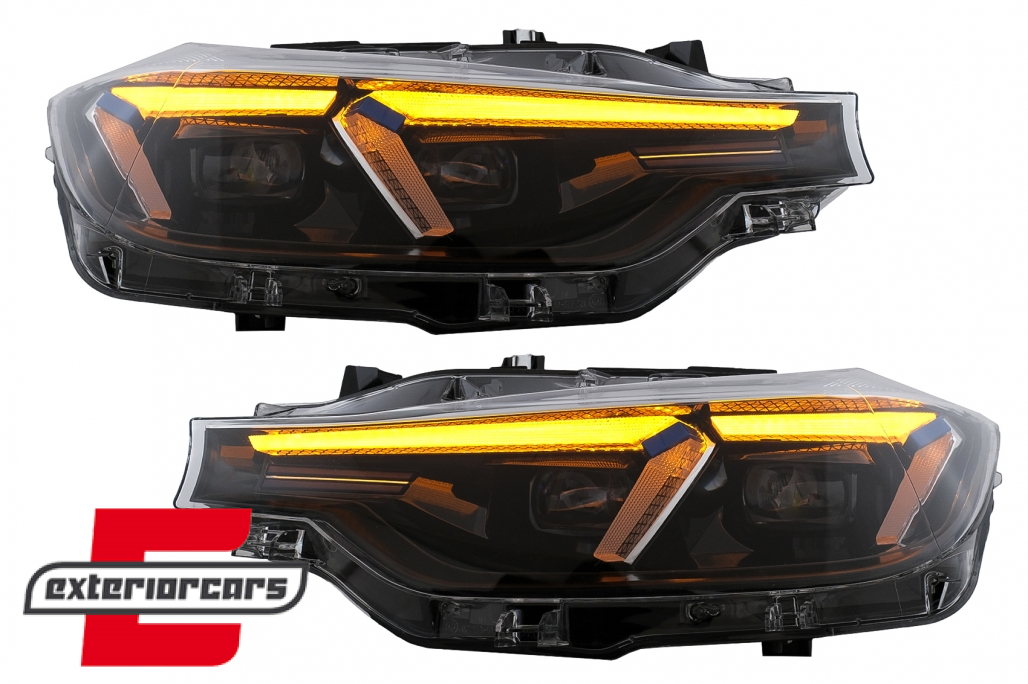 Full LED prednji farovi nadogradnja u G20 2024 dizajn / BMW serije 3 F30 F31 limuzina karavan (10.2011-2019) - Slika 13
