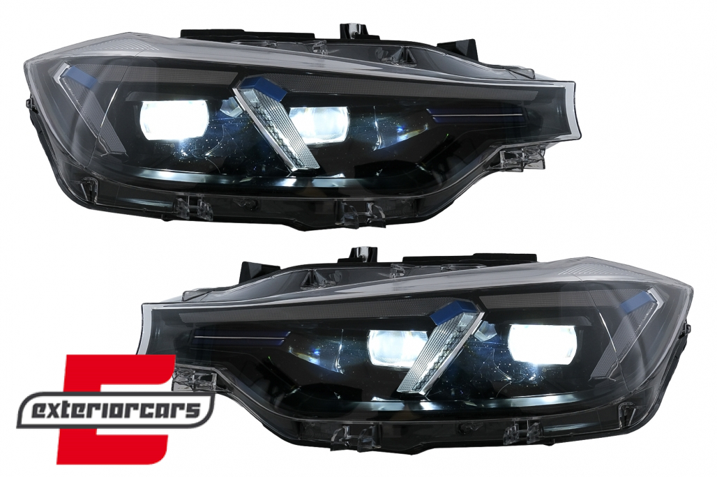 Full LED prednji farovi nadogradnja u G20 2024 dizajn / BMW serije 3 F30 F31 limuzina karavan (10.2011-2019) - Slika 8
