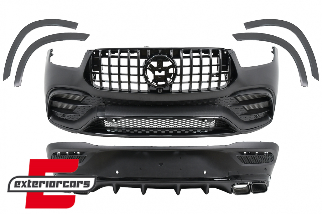 Bodykit GLE63S dizajn (crna) / Mercedes GLE SUV Coupe C167 Sport Line (2019-)