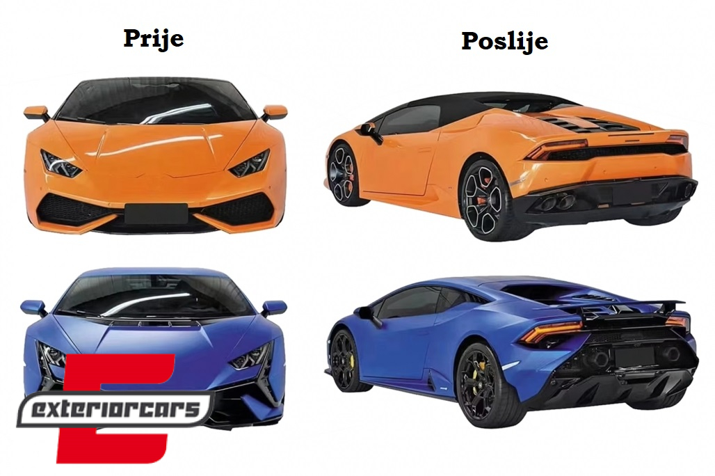 Bodykit za pretvorbu u Tecnica dizajn / Lamborghini Huracan LP580 & LP610 EVO (2014-2023) - Slika 48